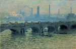 Клод Моне Мост Ватерлоо, пасмурная погода 1903г